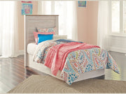 Willowton - Panel Headboard With Bolt On Bed Frame