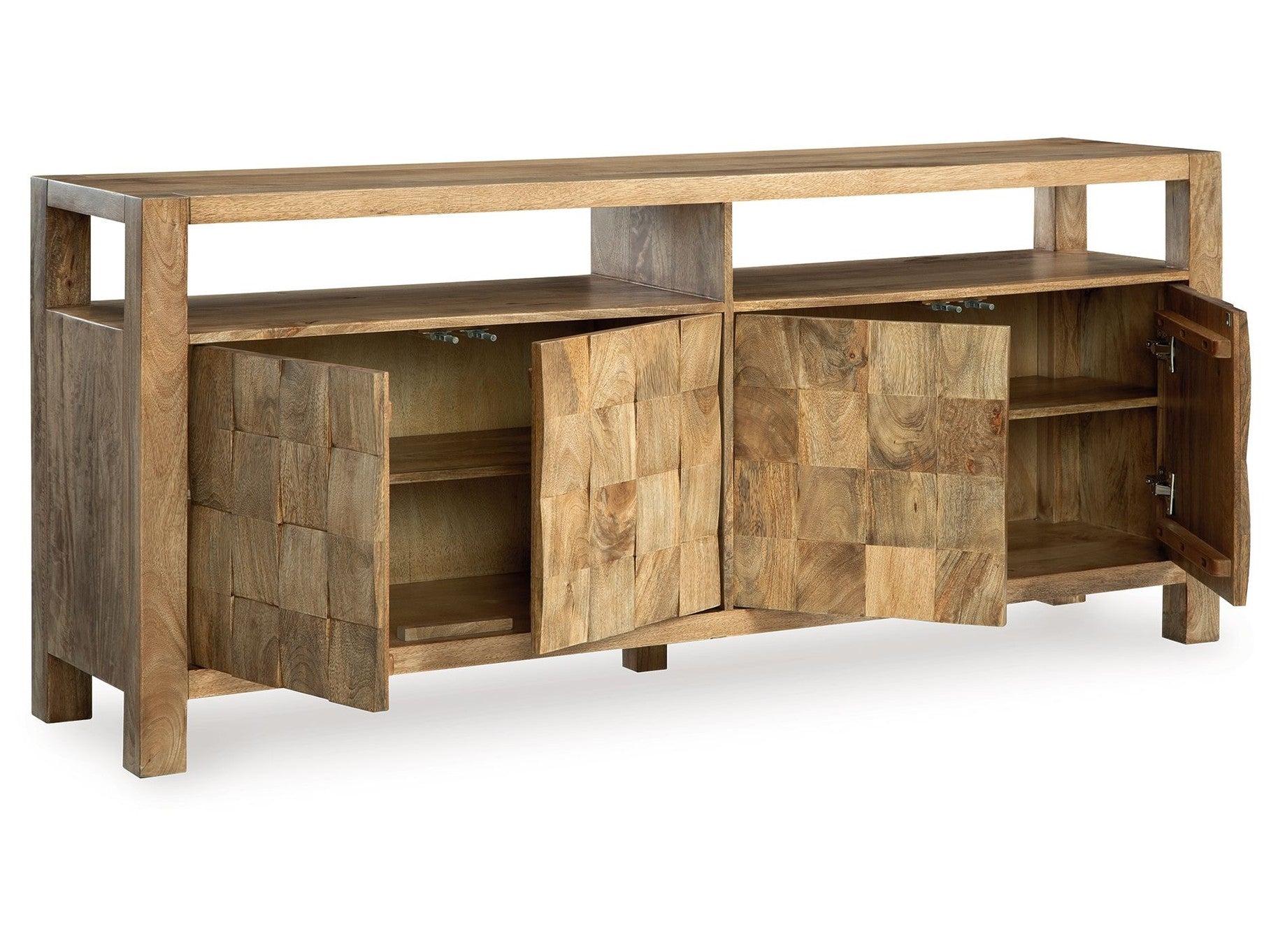 Hudwick - Accent Cabinet - Natural Brown