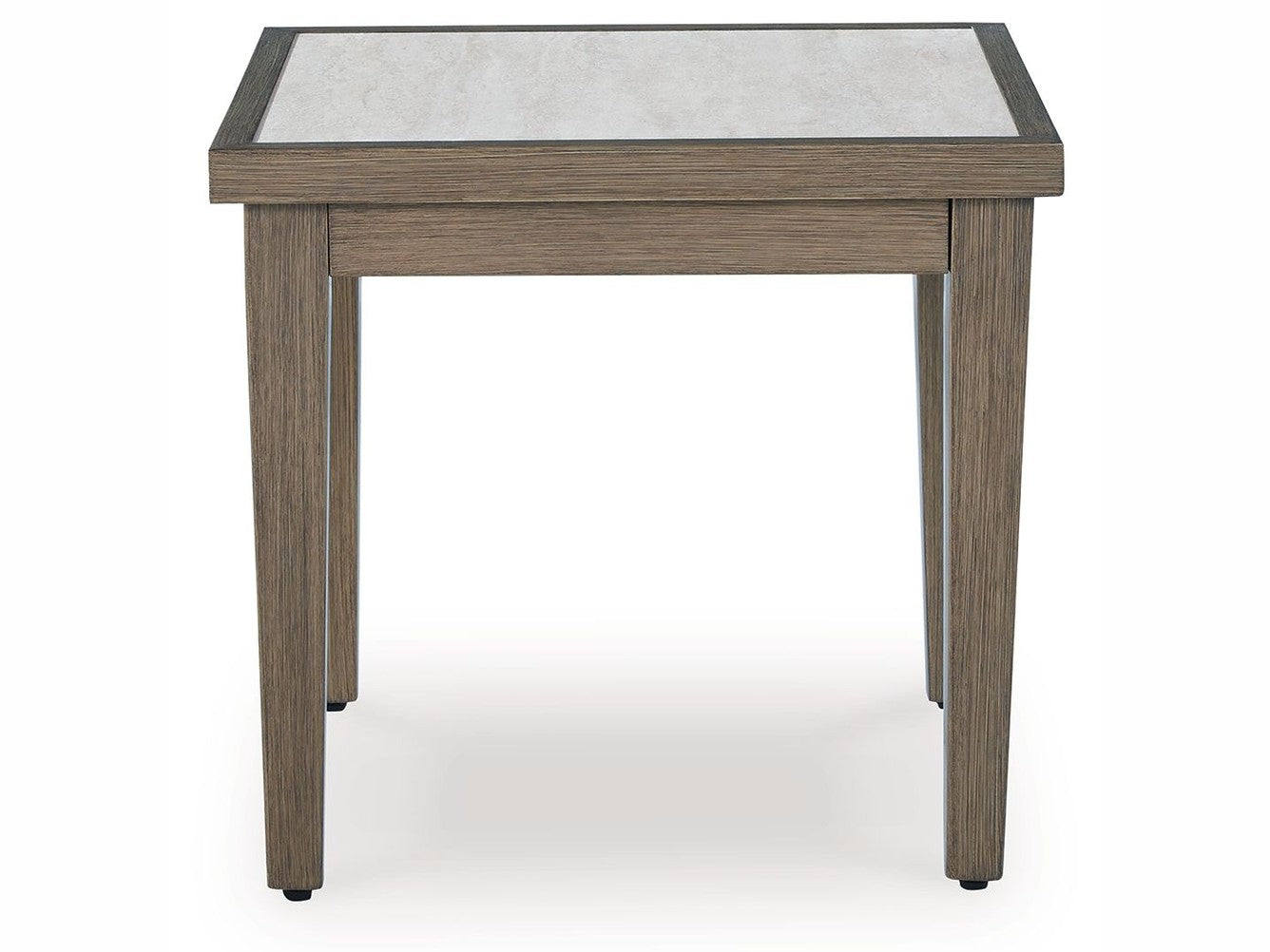 Rainier Ranch - Square End Table - Brown / Beige
