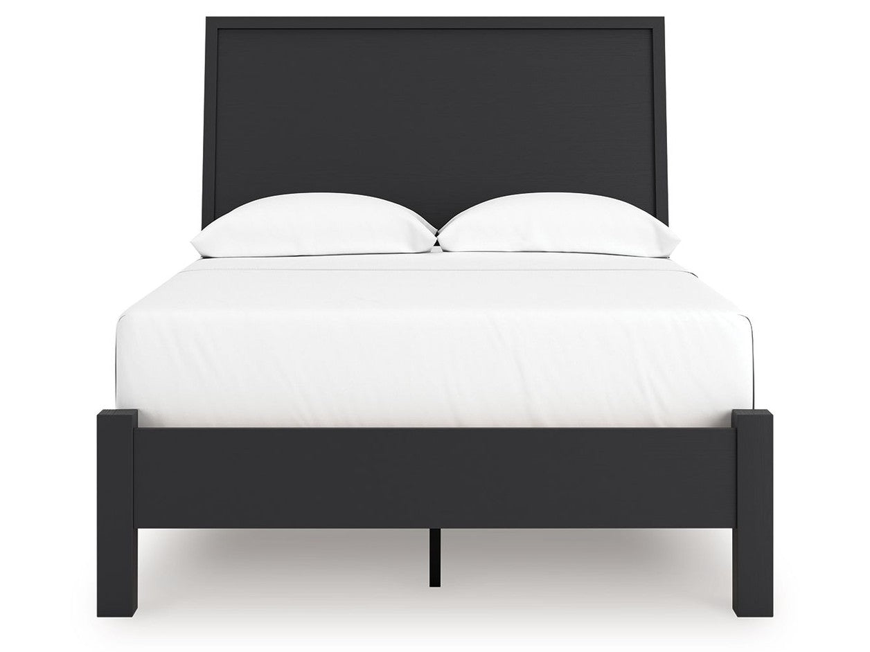 Danziar - Panel Bed With Low Footboard
