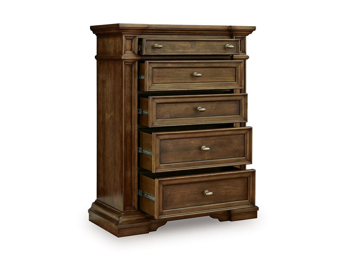 Frantanna - Five Drawer Chest - Brown