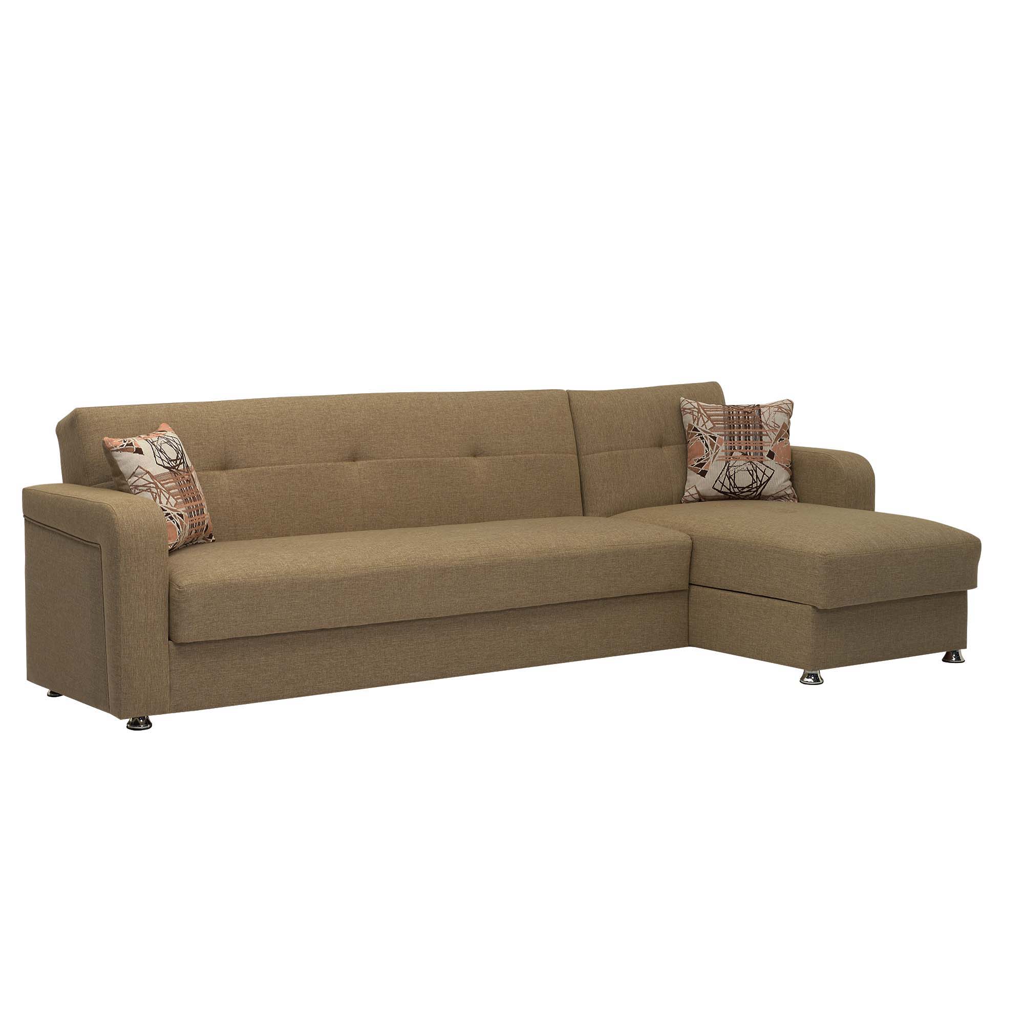 Ottomanson Harmony - Upholstered Convertible Chaise Lounge With Storage