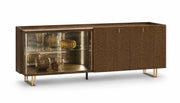 Fiamma - 4 Door Buffet - Brown / Gold