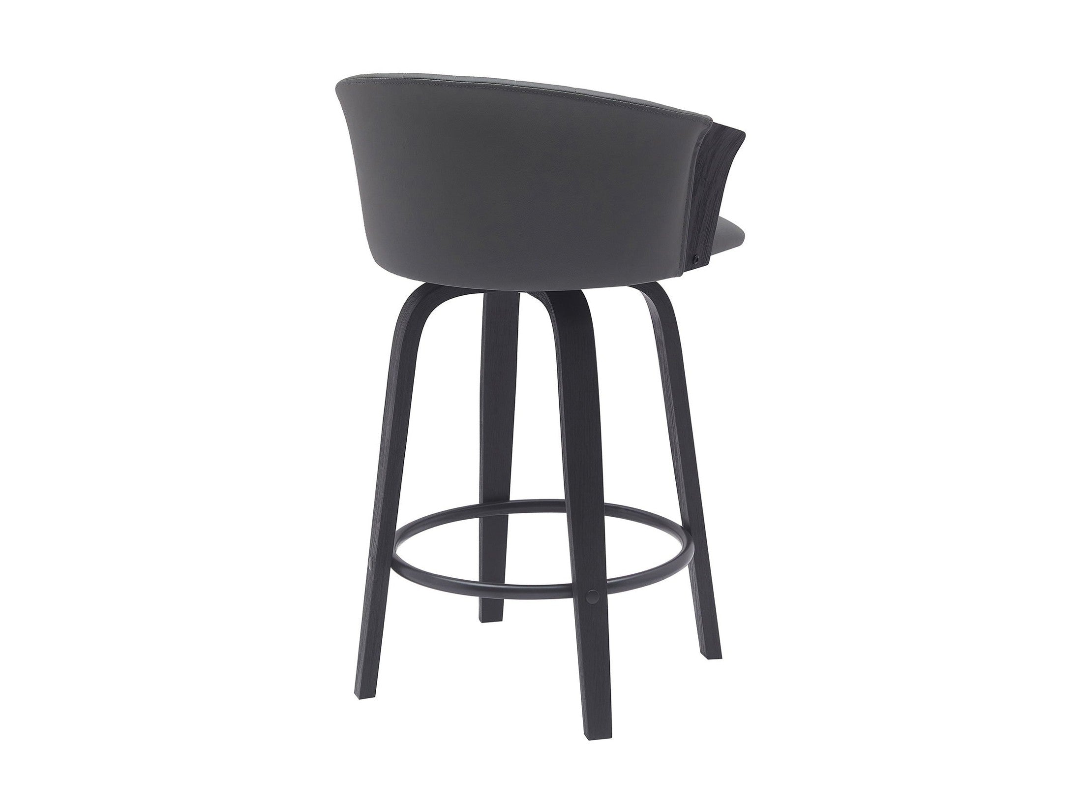 Diana - Swivel Wood Stool