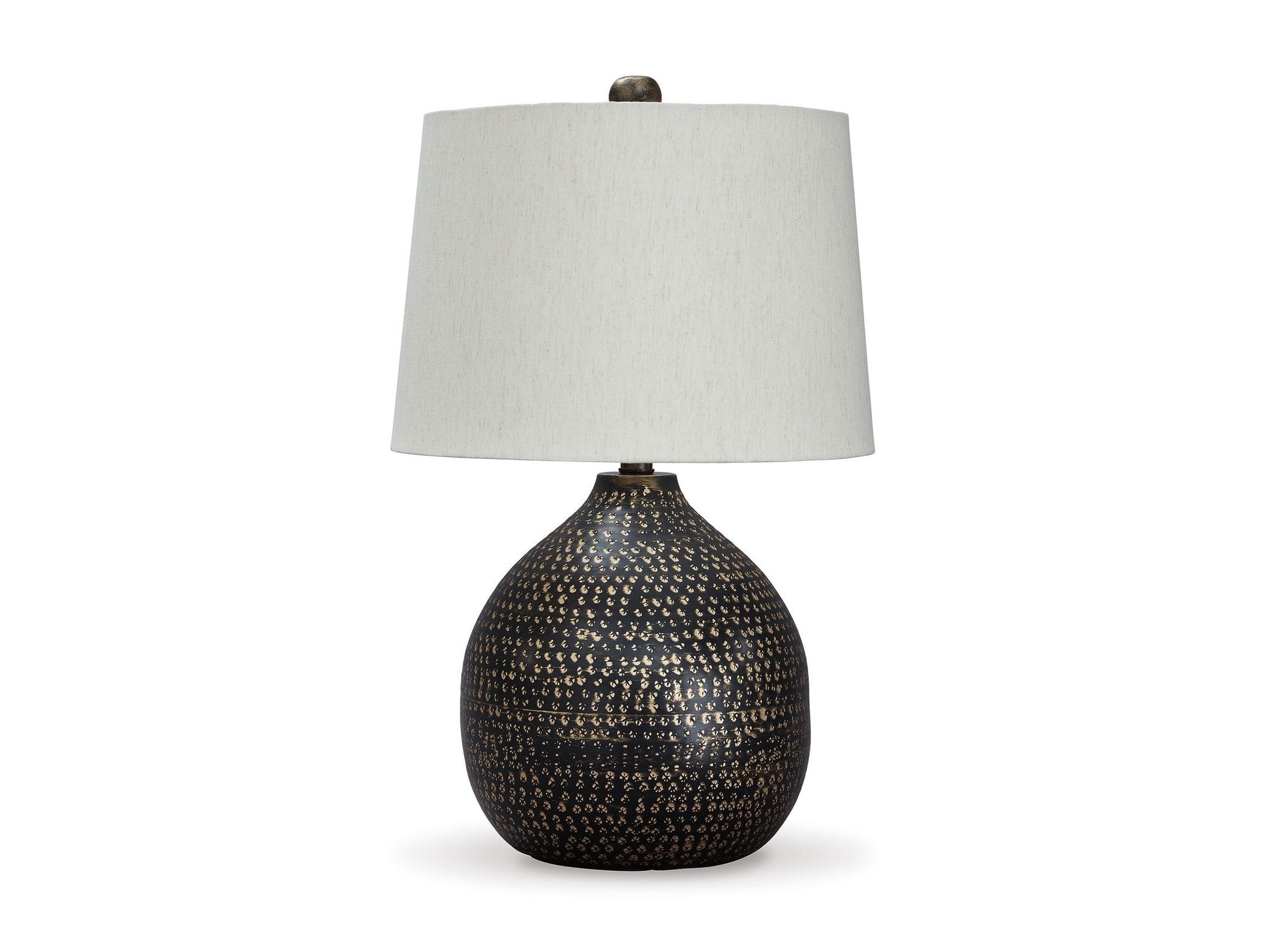 Maire - Metal Table Lamp  - Black / Gold Finish