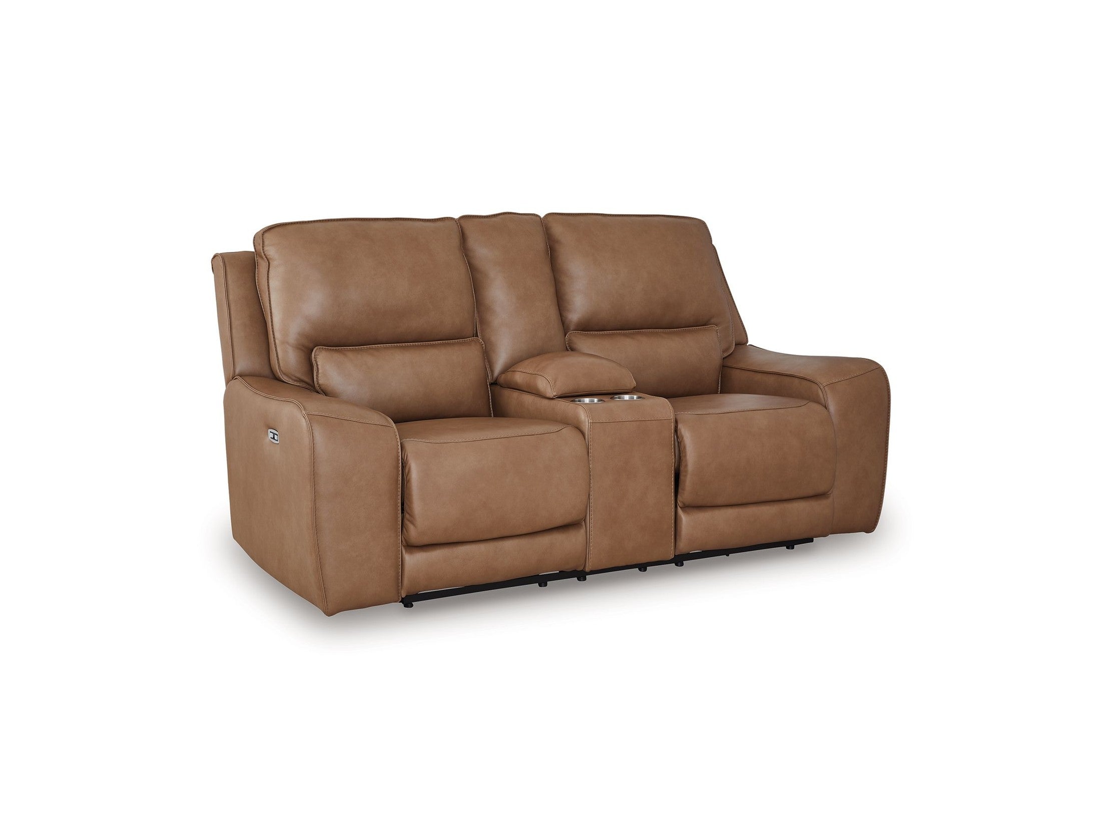 DeepWakes - Power Reclining Loveseat / Console / Adjustable Headrest