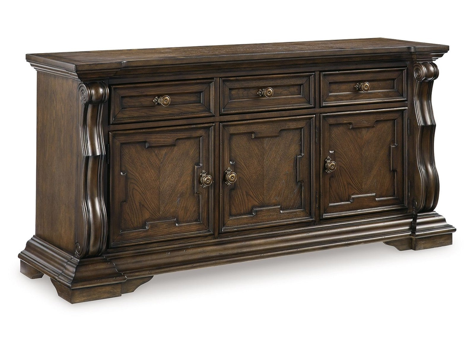 Maylee - Dining Room Buffet - Dark Brown