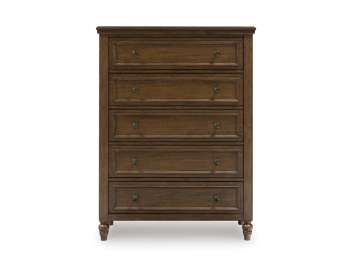 Sturlayne - Five Drawer Chest - Brown
