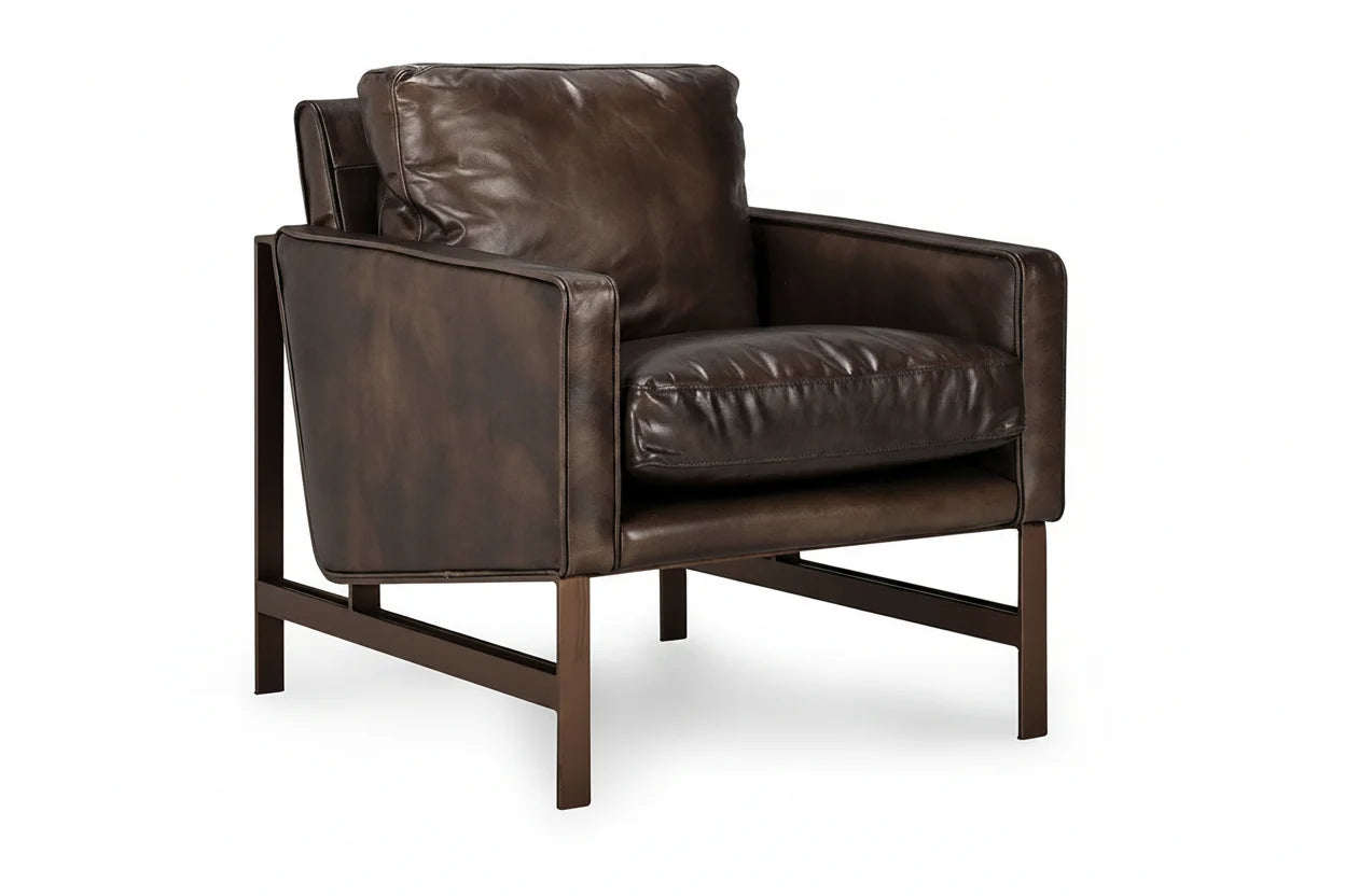 Chelsea - Club Chair - Truffle Brown