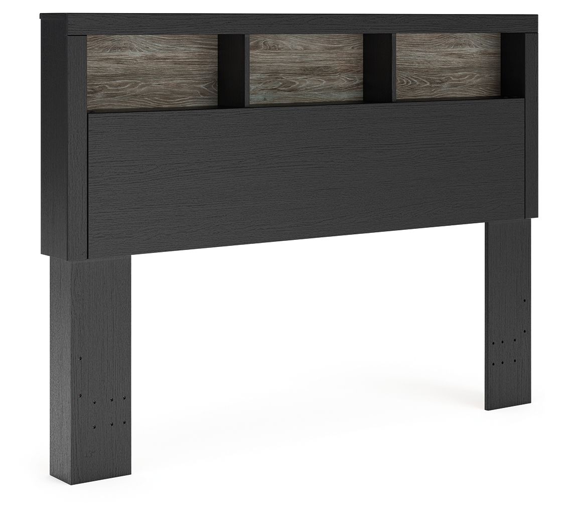 Jonnifer - Lighted Bookcase Headboard