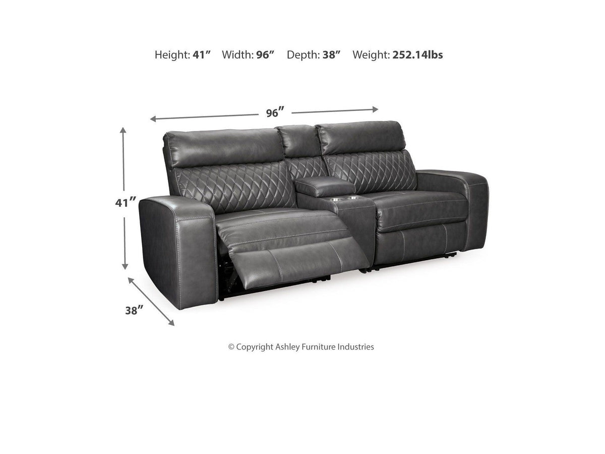 Samperstone - Power Reclining Sectional