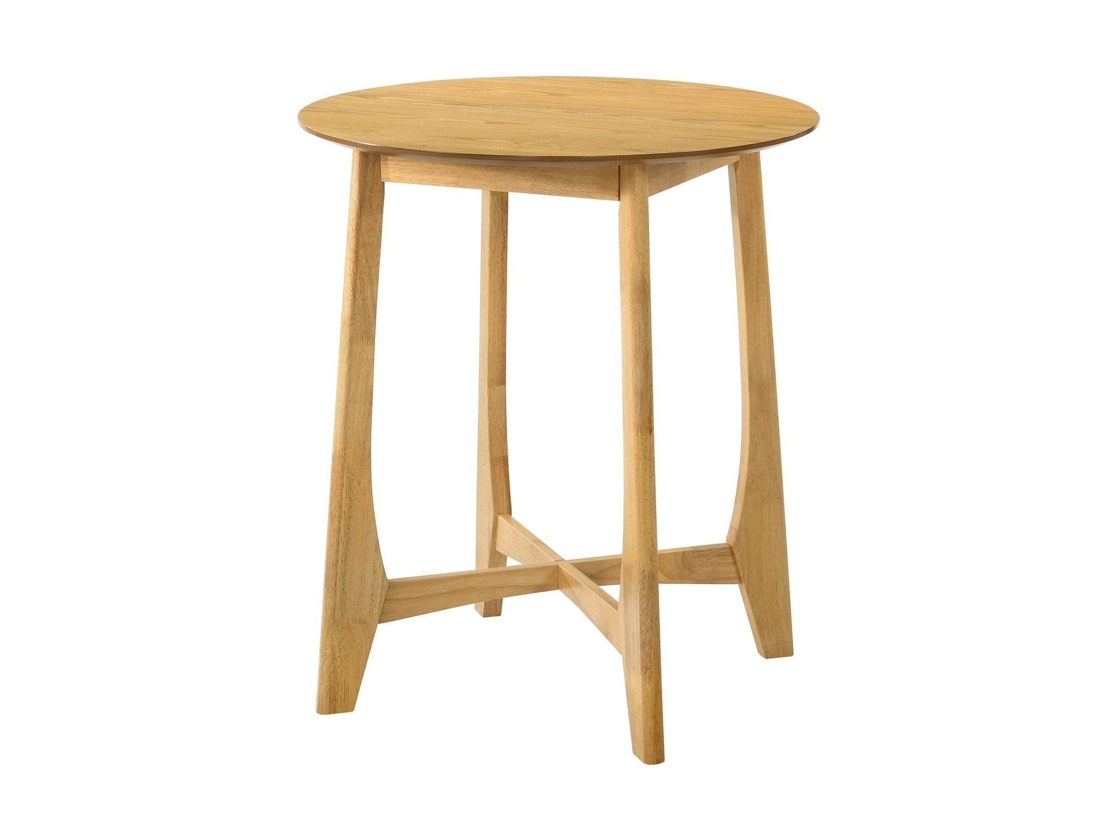 Vera - 31.5" Wood Top Pub Table - Natural