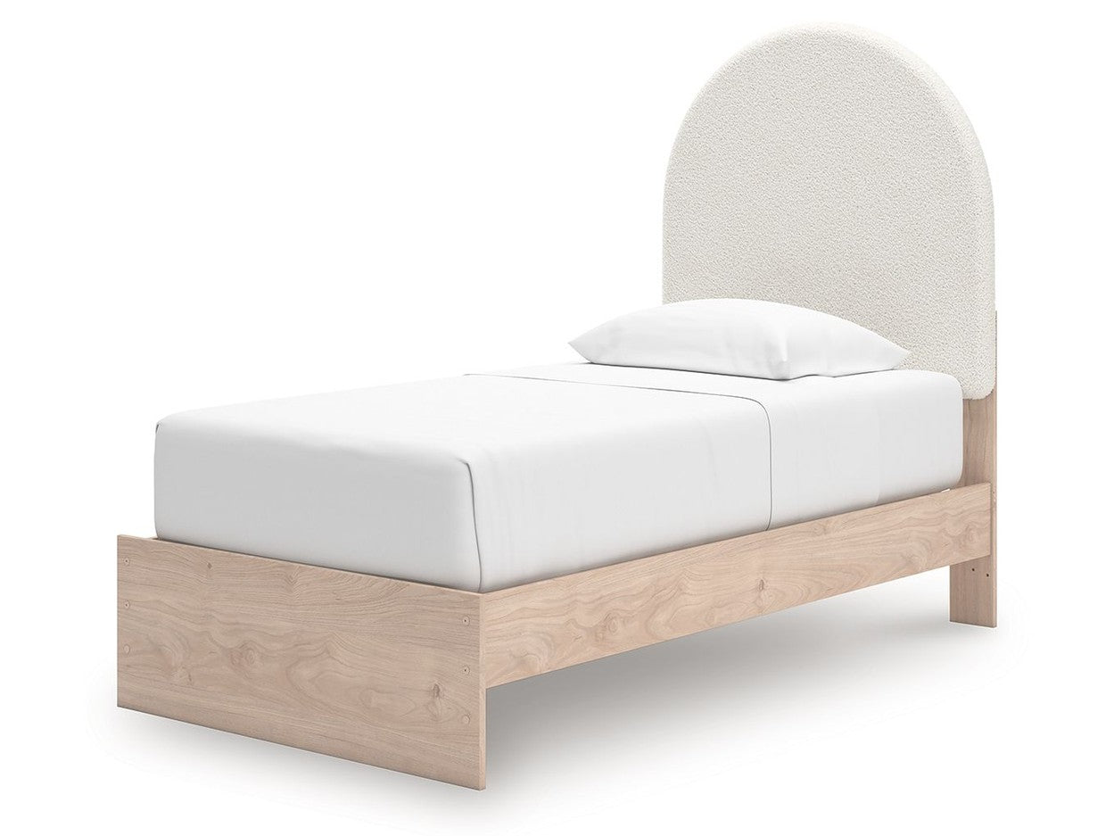 Shapella - Upholstered Panel Bed