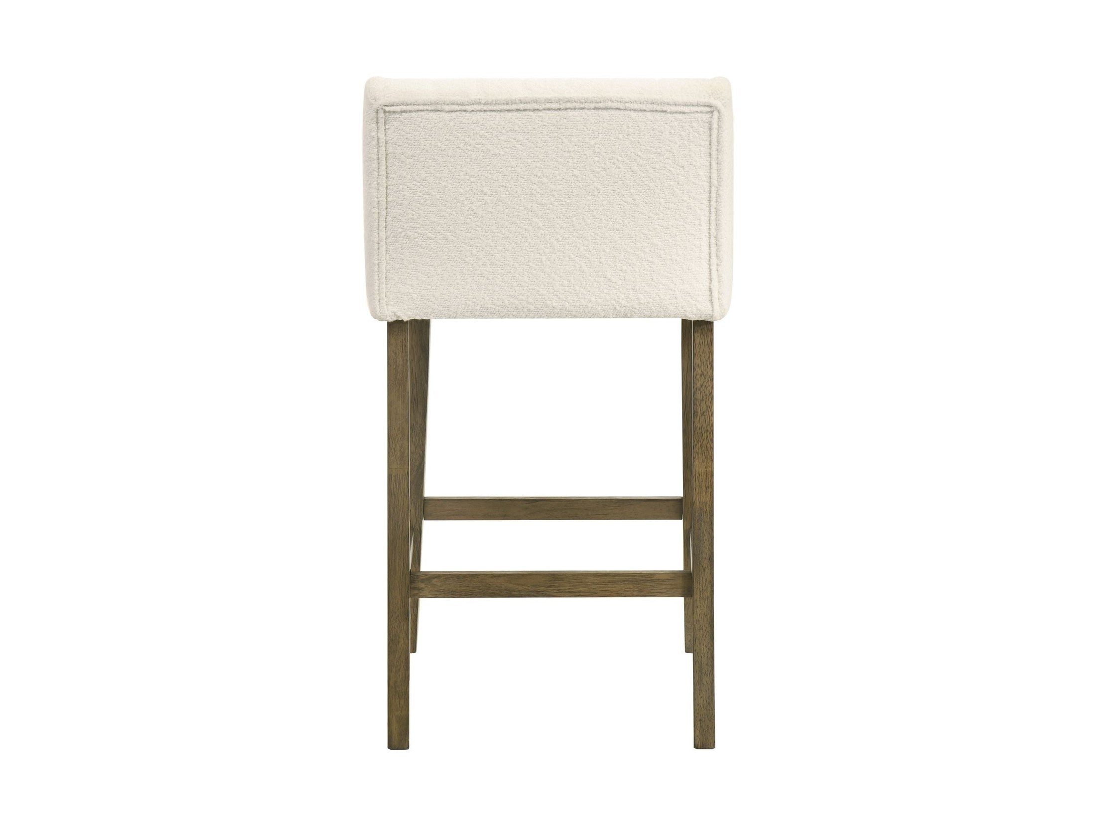 Fauna - Modern Transitional Wood Counter Height Kitchen Bar Stool