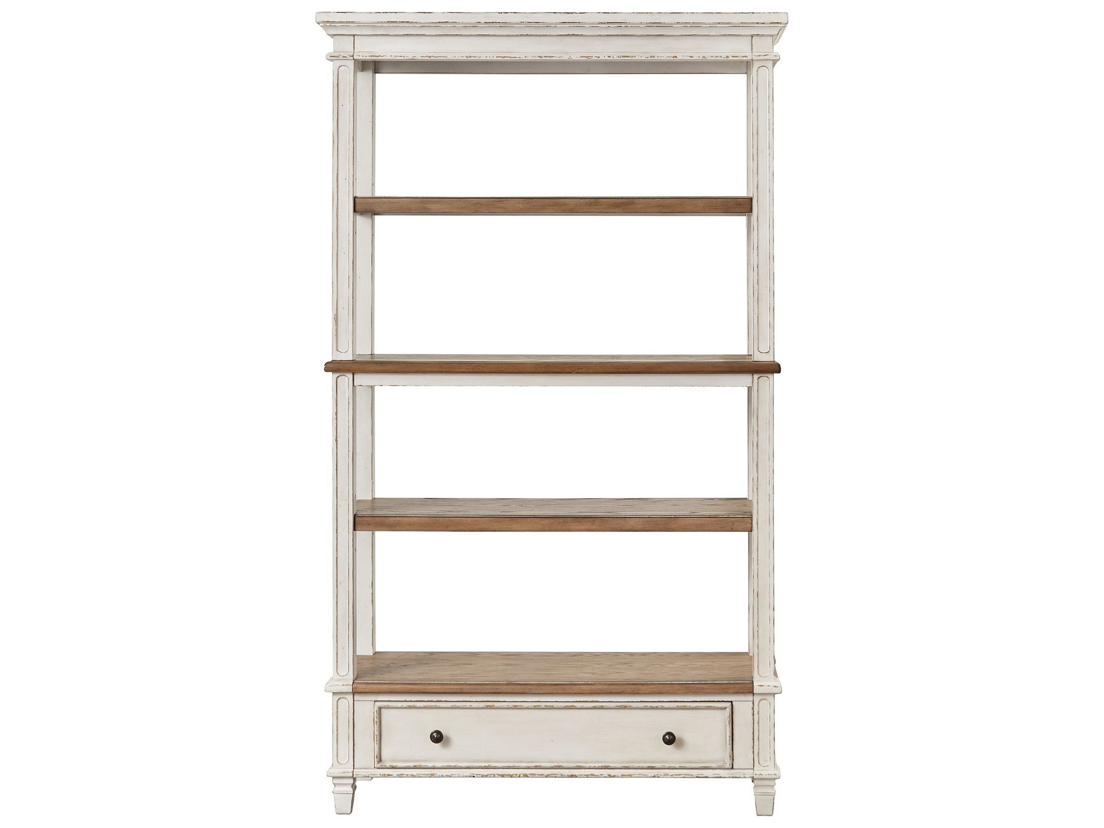 Realyn - Bookcase - Brown / White