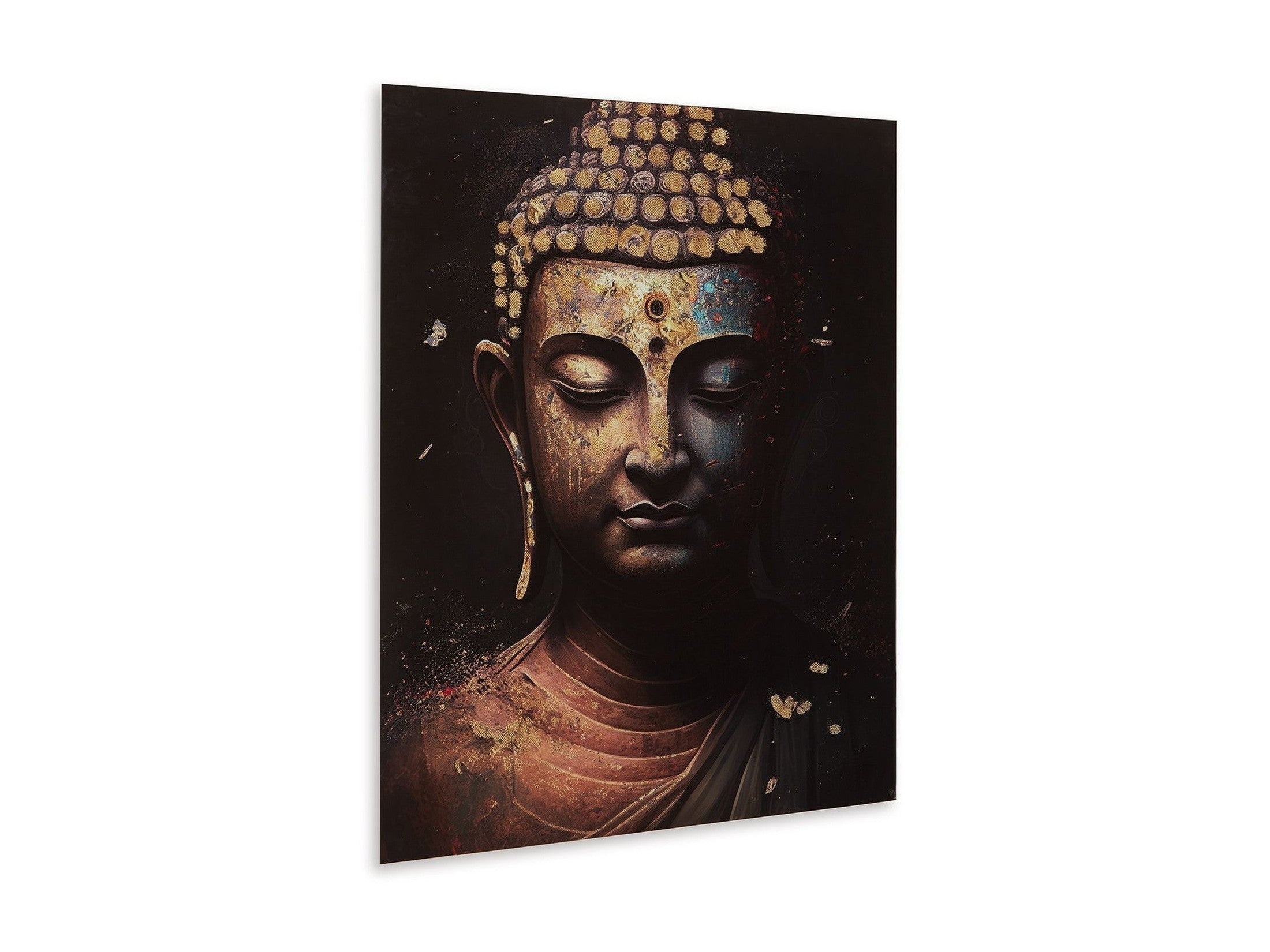 Caymoore - Wall Art - Black / Gold Finish