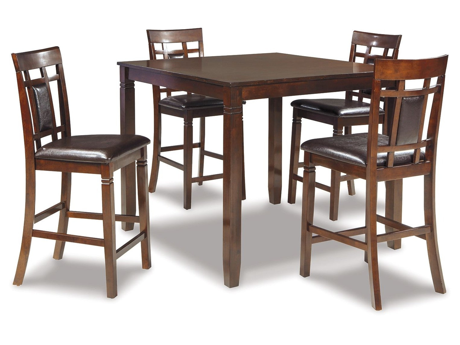 Bennox - DRM Counter Table Set (Set of 5) - Brown