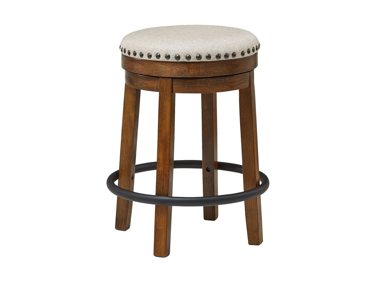 Valebeck - Upholstered Swivel Stool