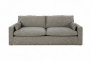 Dramatic sofa on a white background.