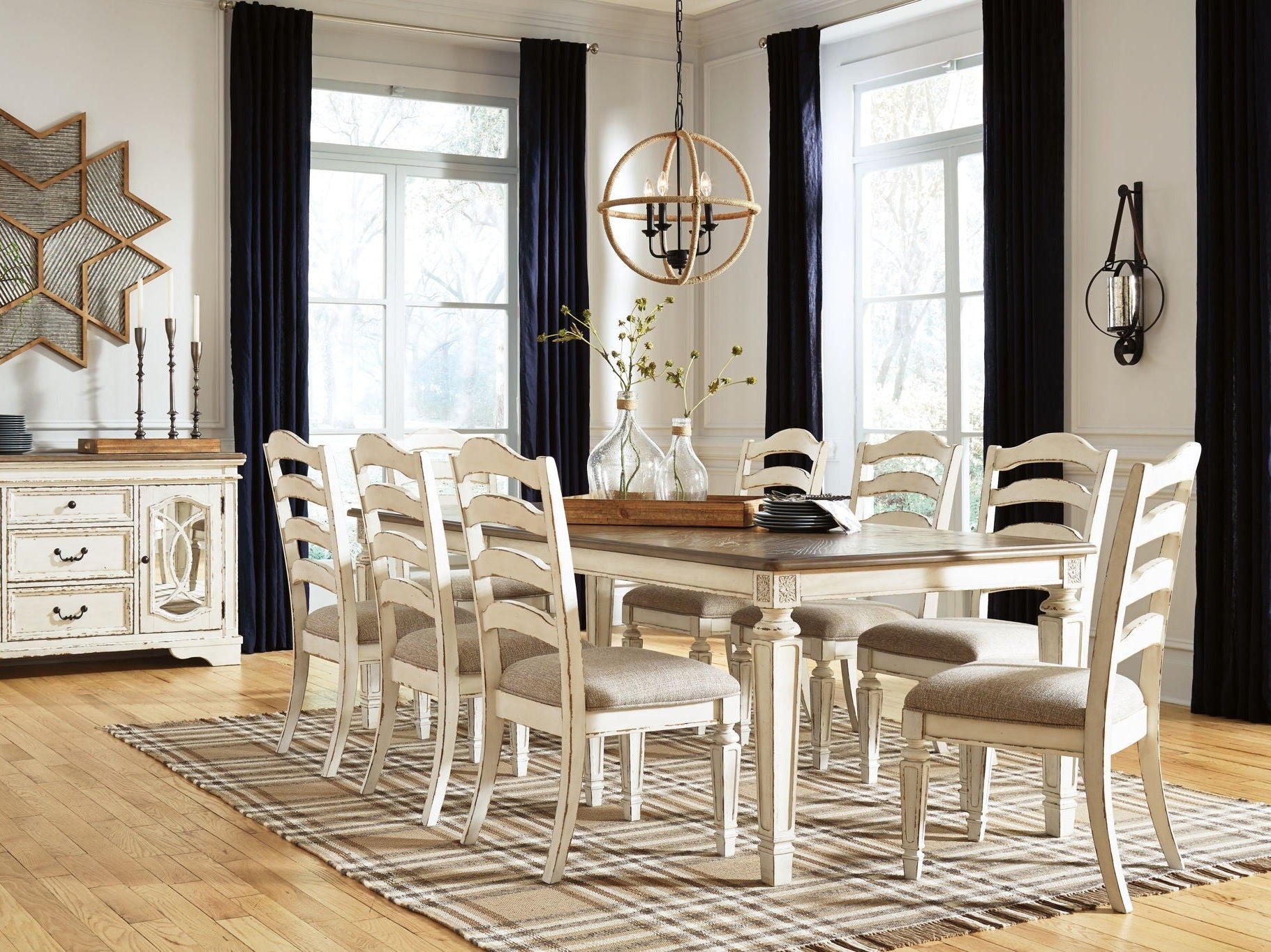 Realyn - Rectangular Dining Table Set