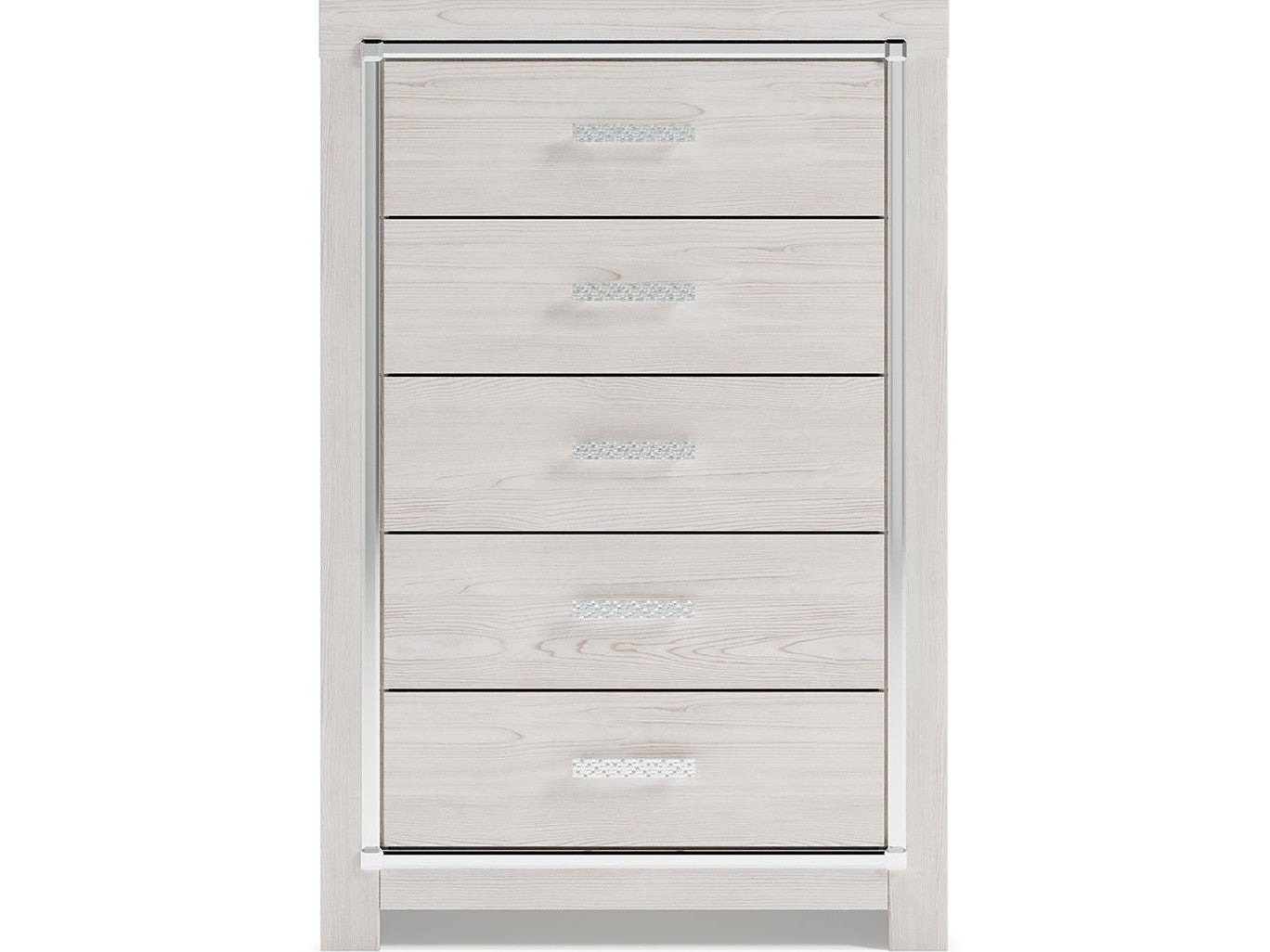 Altyra - Five Drawer Chest - White