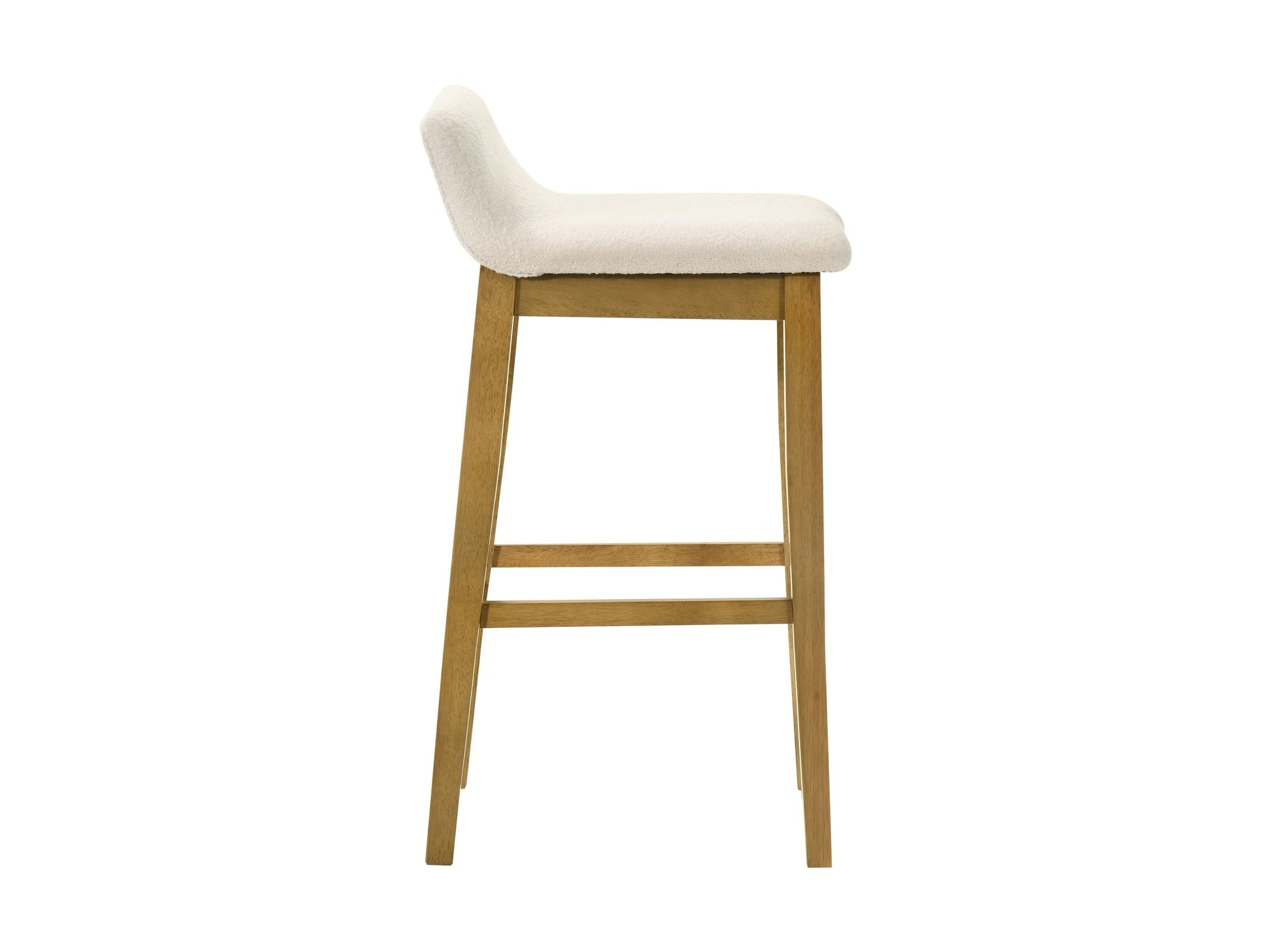 Annikah - Modern Transitional Wood Bar Height Kitchen Bar Stool