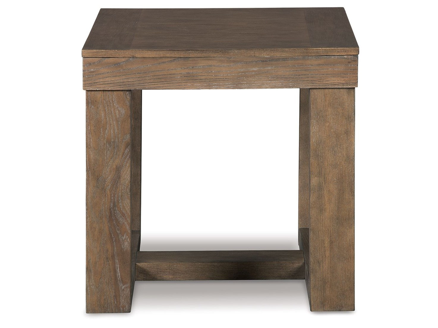 Cariton - Square End Table - Gray