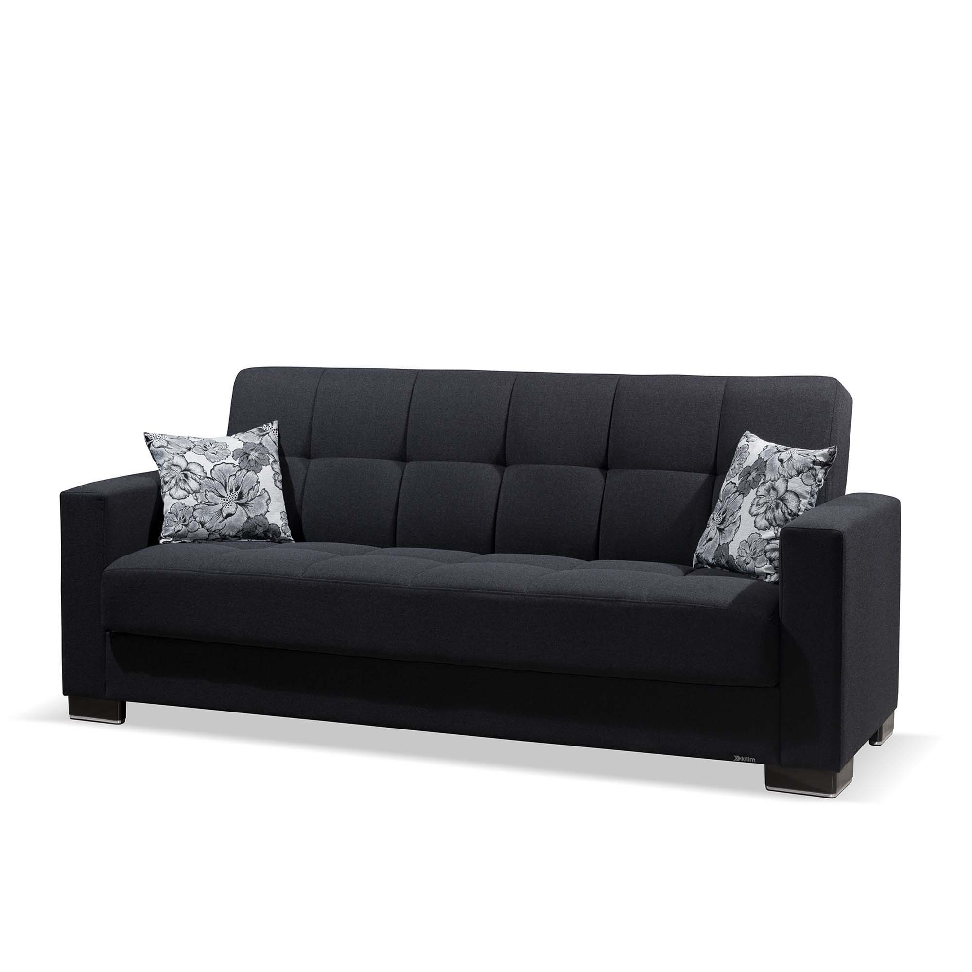 Ottomanson Armada - Upholstered Convertible Sofabed With Storage - Chenille