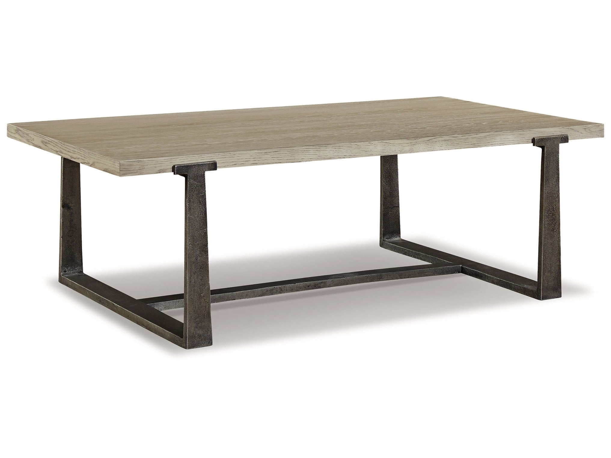 Dalenville - Rectangular Cocktail Table - Gray