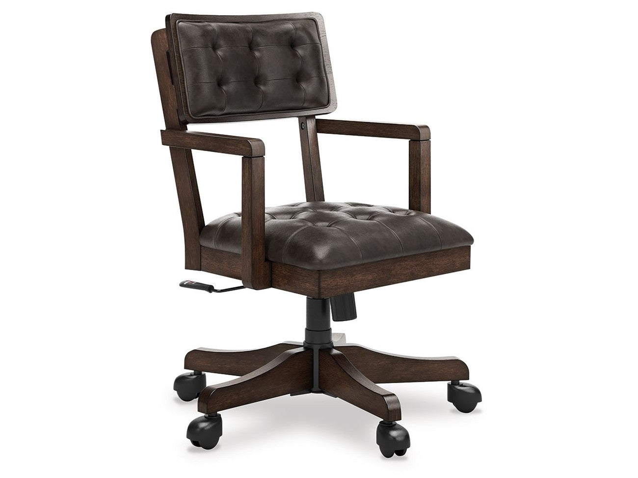 Breckington - Home Office Desk Chair - Dark Brown