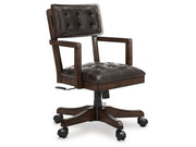 Breckington - Home Office Desk Chair - Dark Brown