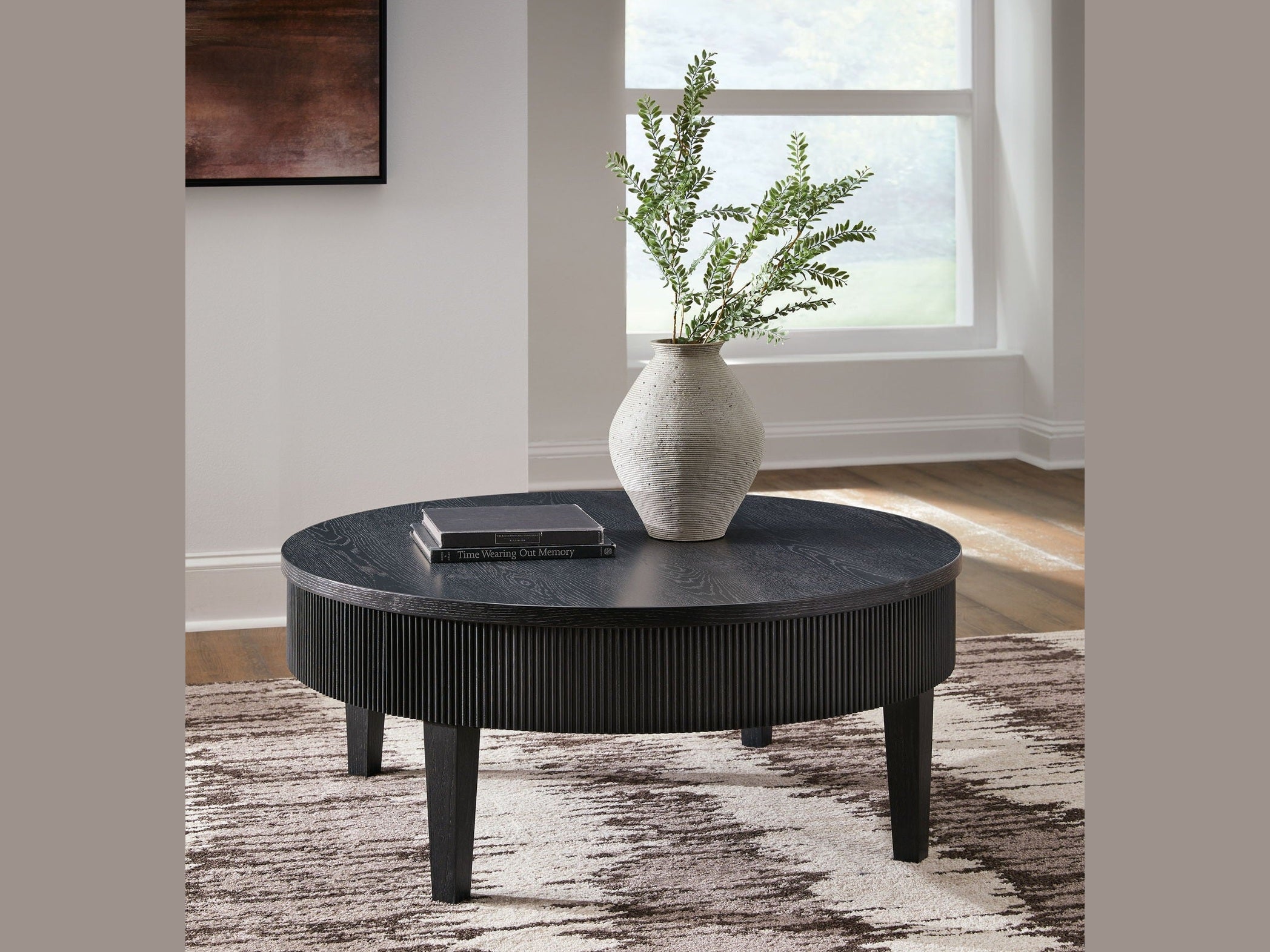 Marstream - Round Cocktail Table - Black