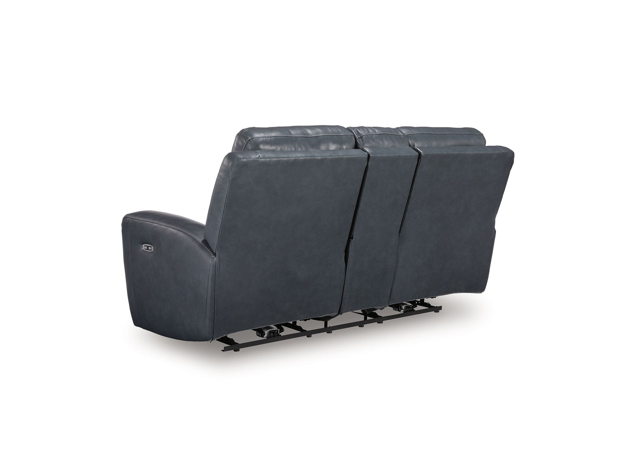 Bexhurst - Power Reclining Loveseat With Console / Adjustable Headrest