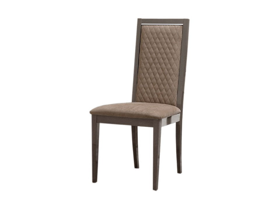 Platinum - Rombi Chair - Dark Brown