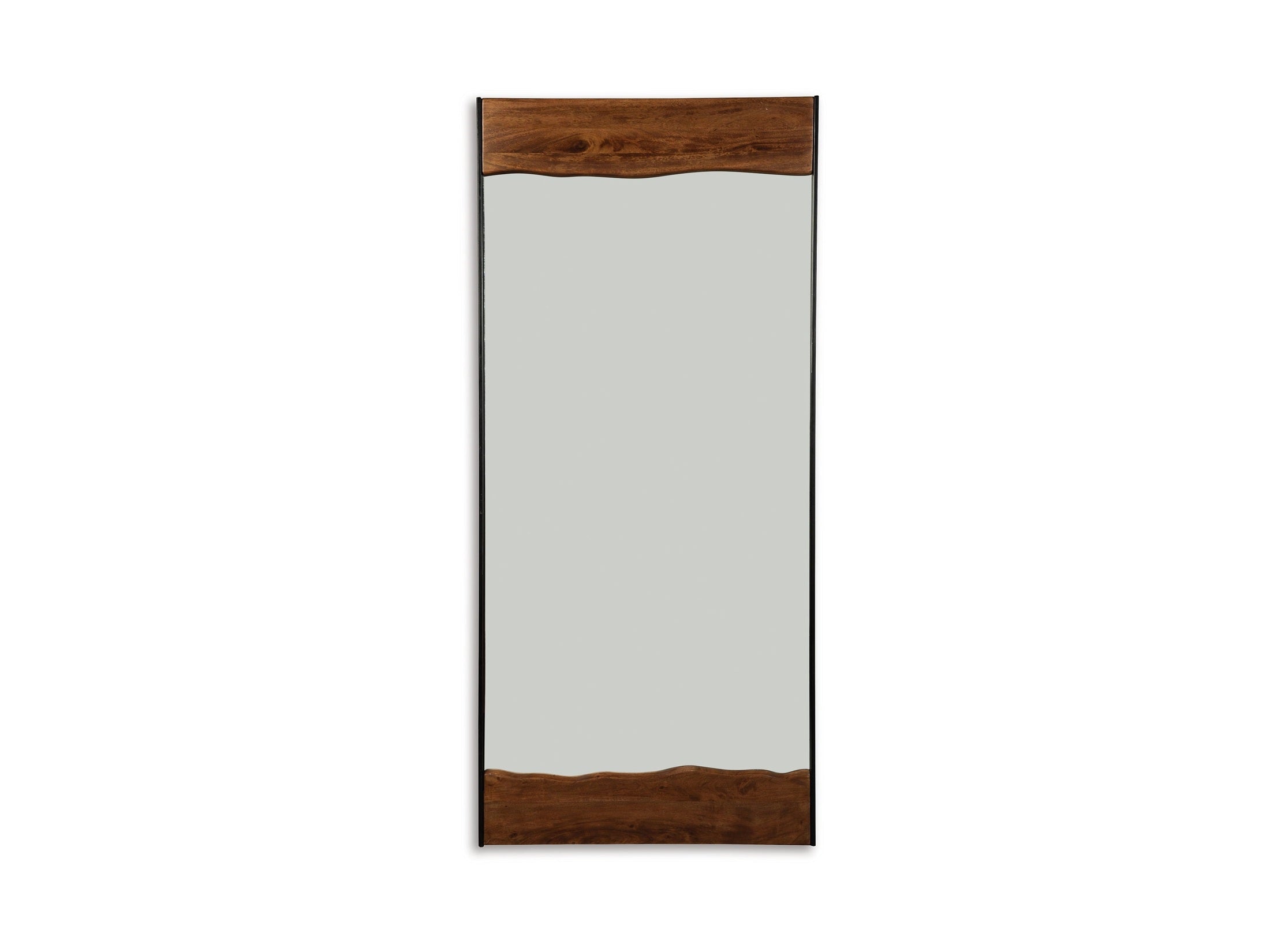 Panchali - Floor Mirror - Brown / Black