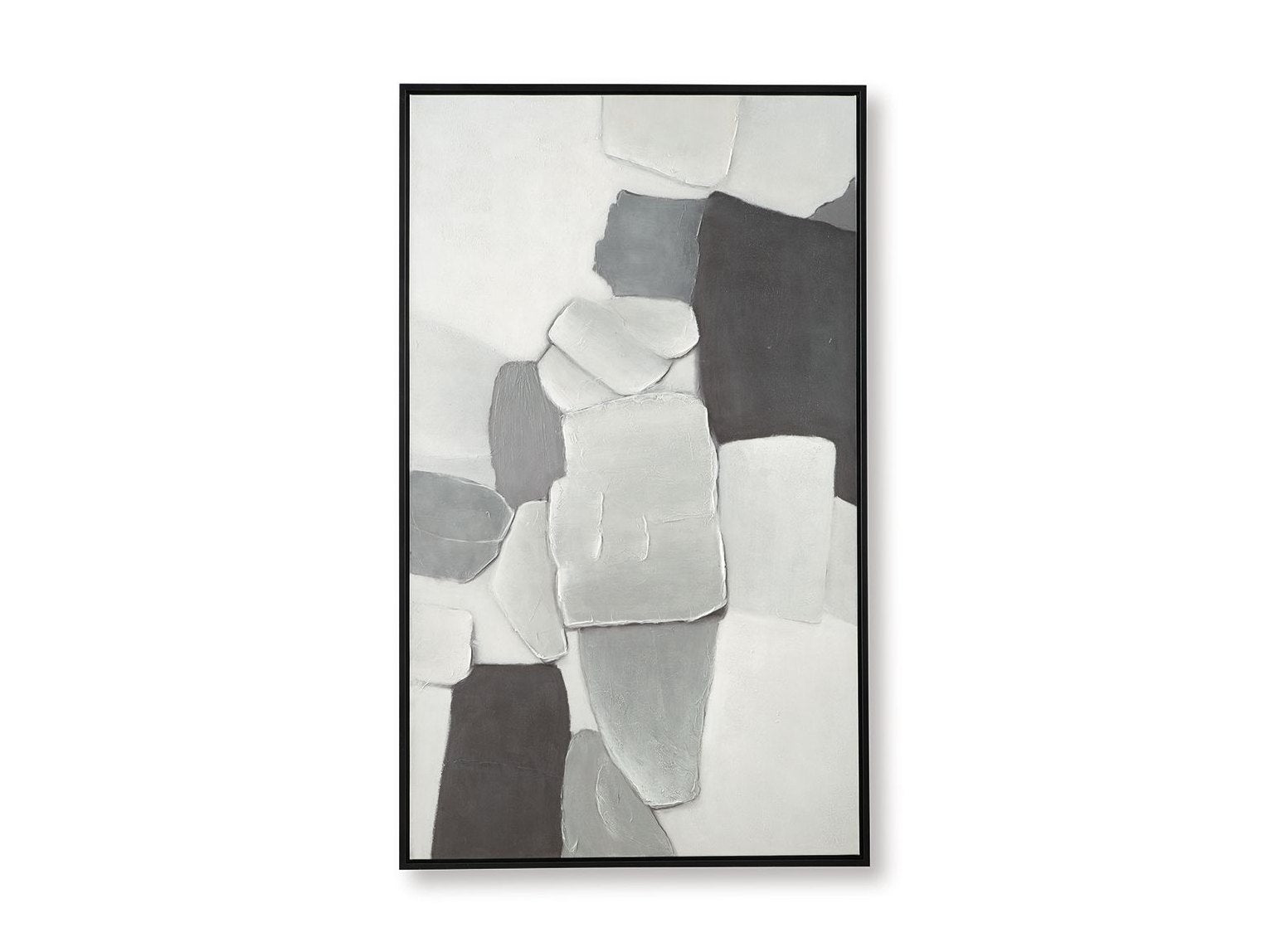 Adilson - Wall Art - White / Gray / Black