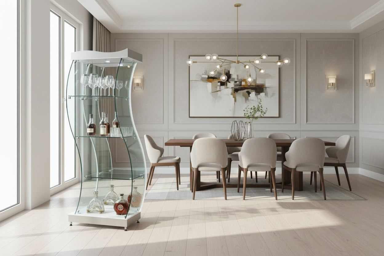 Chintaly 6618 Curio, White