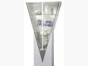 Triangle-shaped Curio 6625 Gray