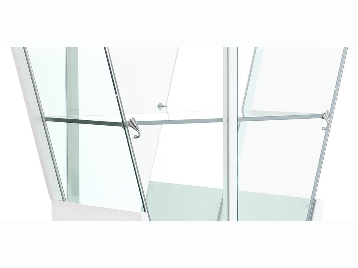 Triangle-shaped Curio 6625 Gray