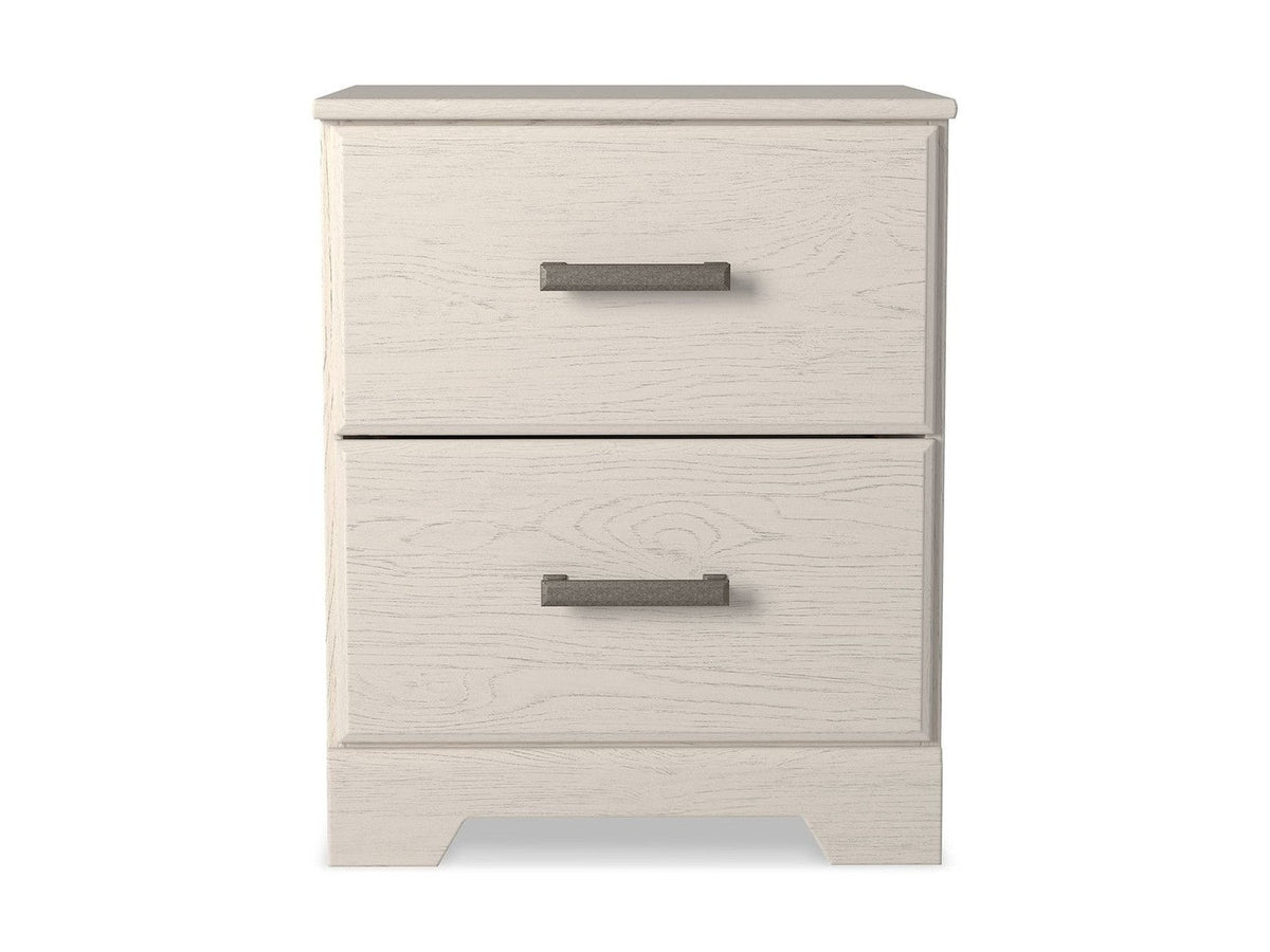 Stelsie - Two Drawer Night Stand - White