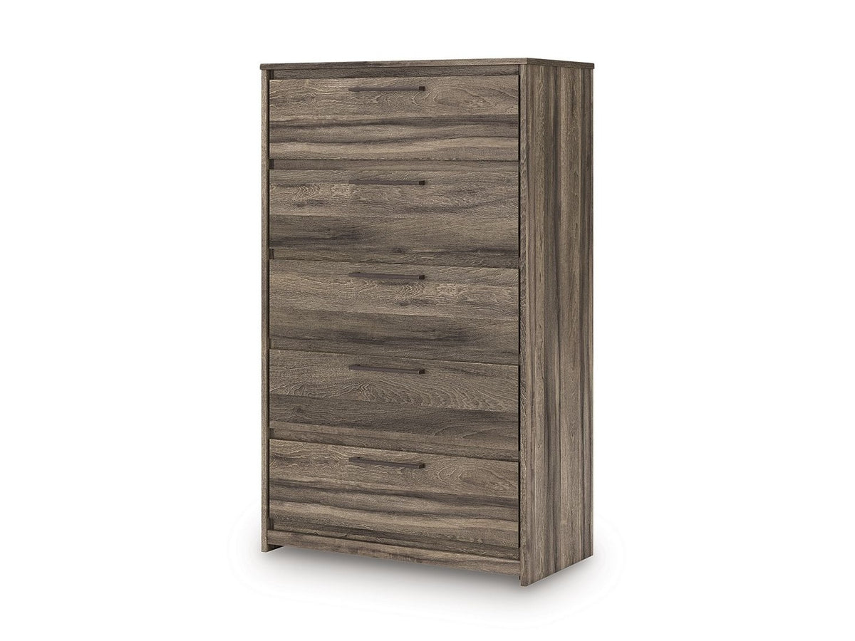 Elbrim - Five Drawer Chest - Brown