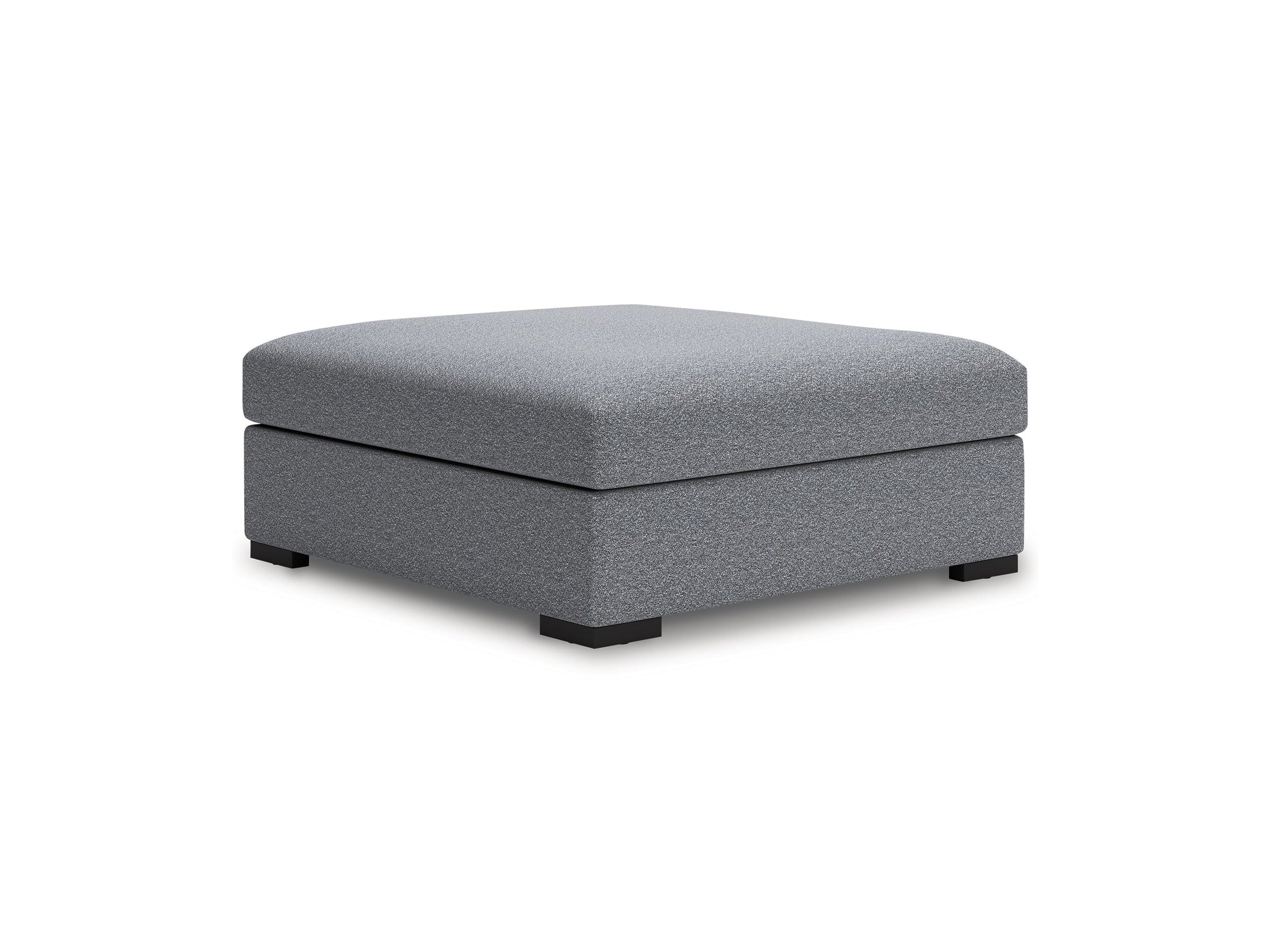 Bealton - Oversized Accent Ottoman - Salt And Pepper