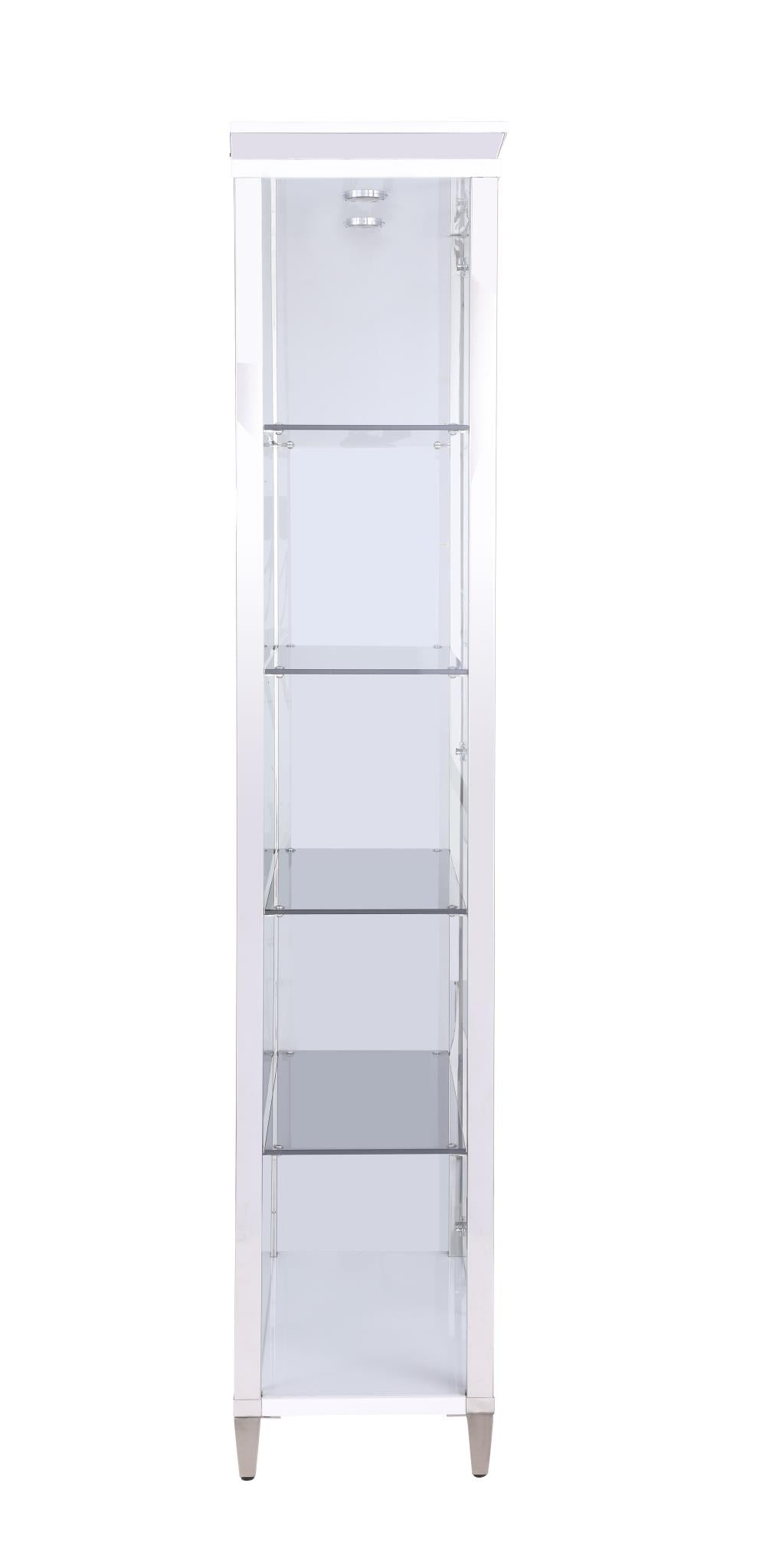 6652 Glass Contemporary Curio