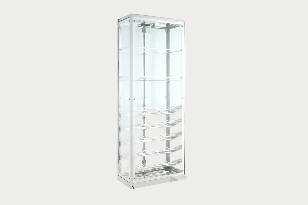 6655 Contemporary Glass Curio