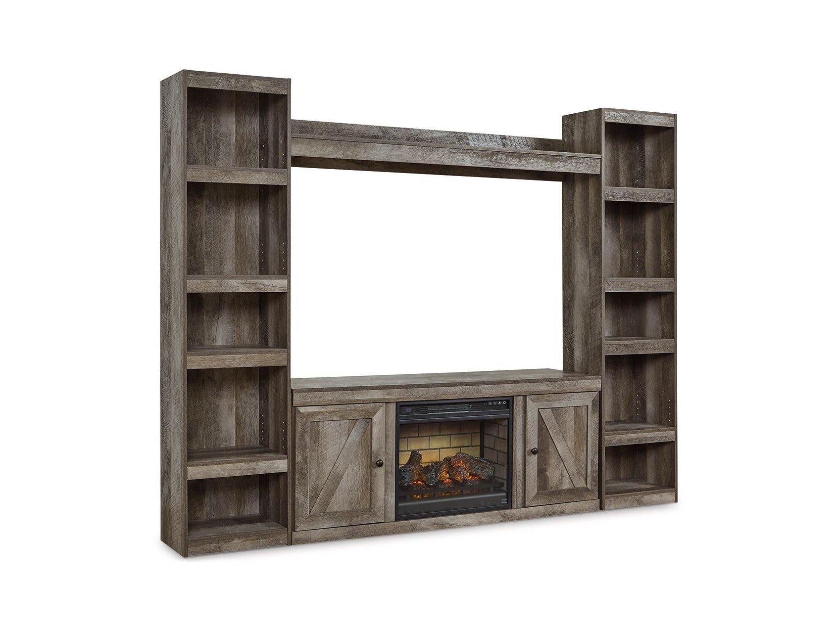 Wynnlow - Entertainment Center With 60" TV Stand