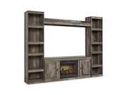 Wynnlow - Entertainment Center With 60" TV Stand