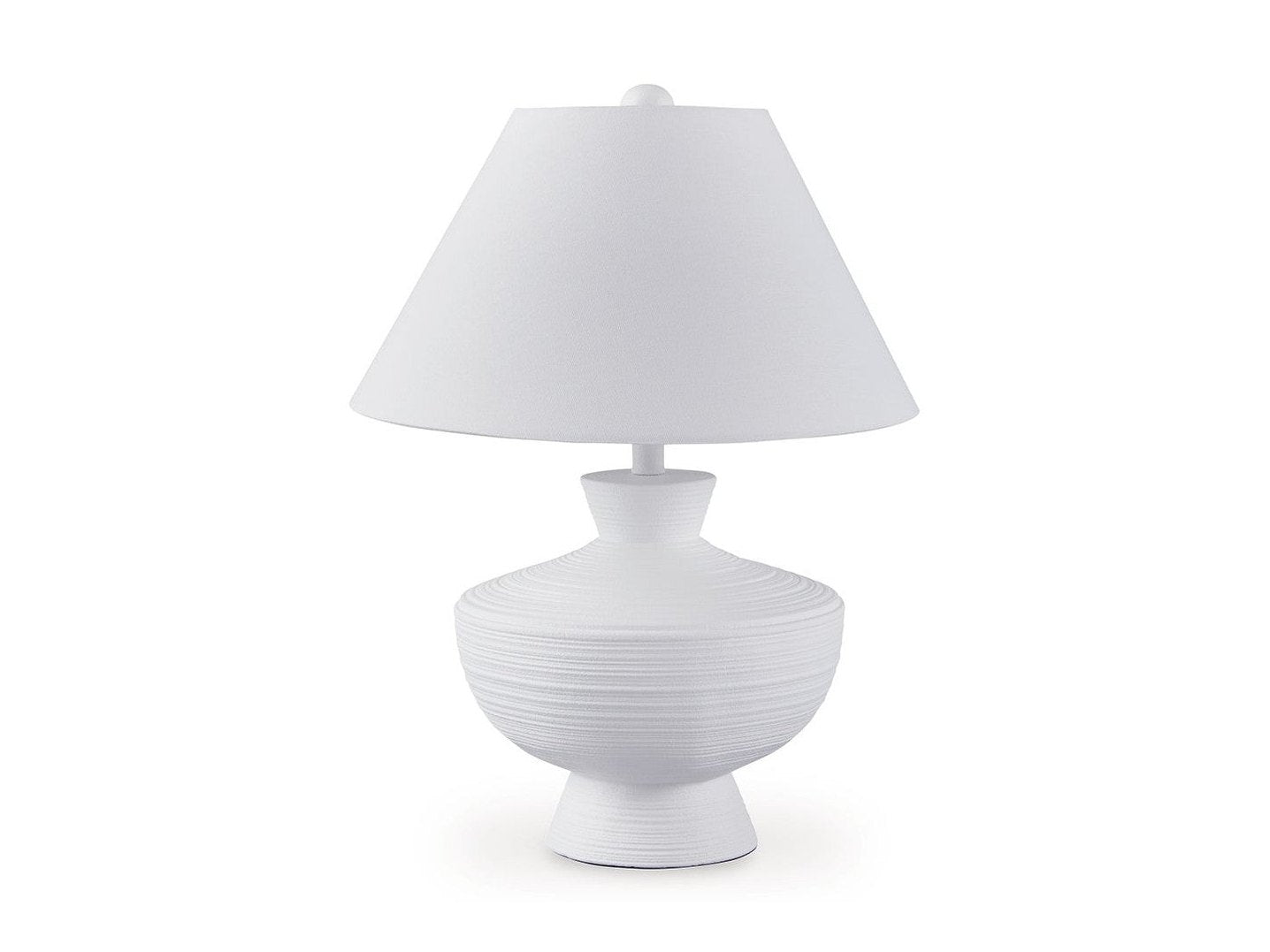 Harelwood - Poly Table Lamp - White