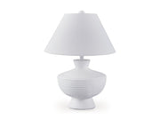 Harelwood - Poly Table Lamp - White