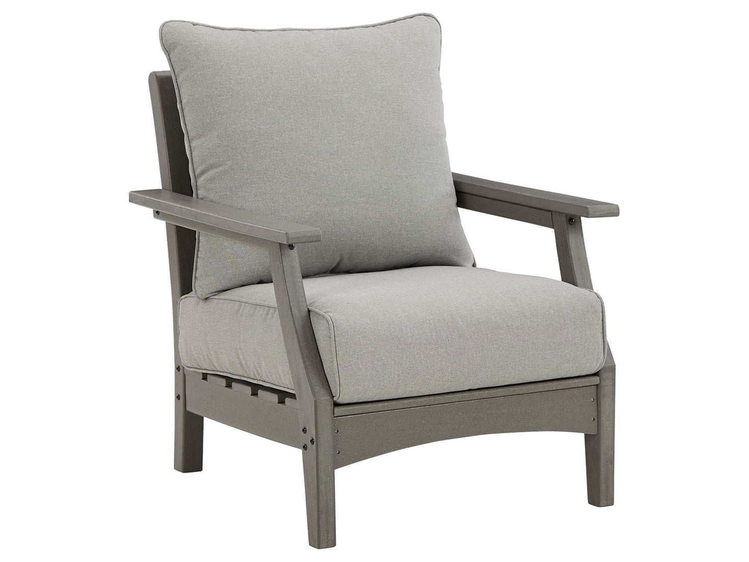Visola - Lounge Chair w/Cushion (Set of 2) - Gray