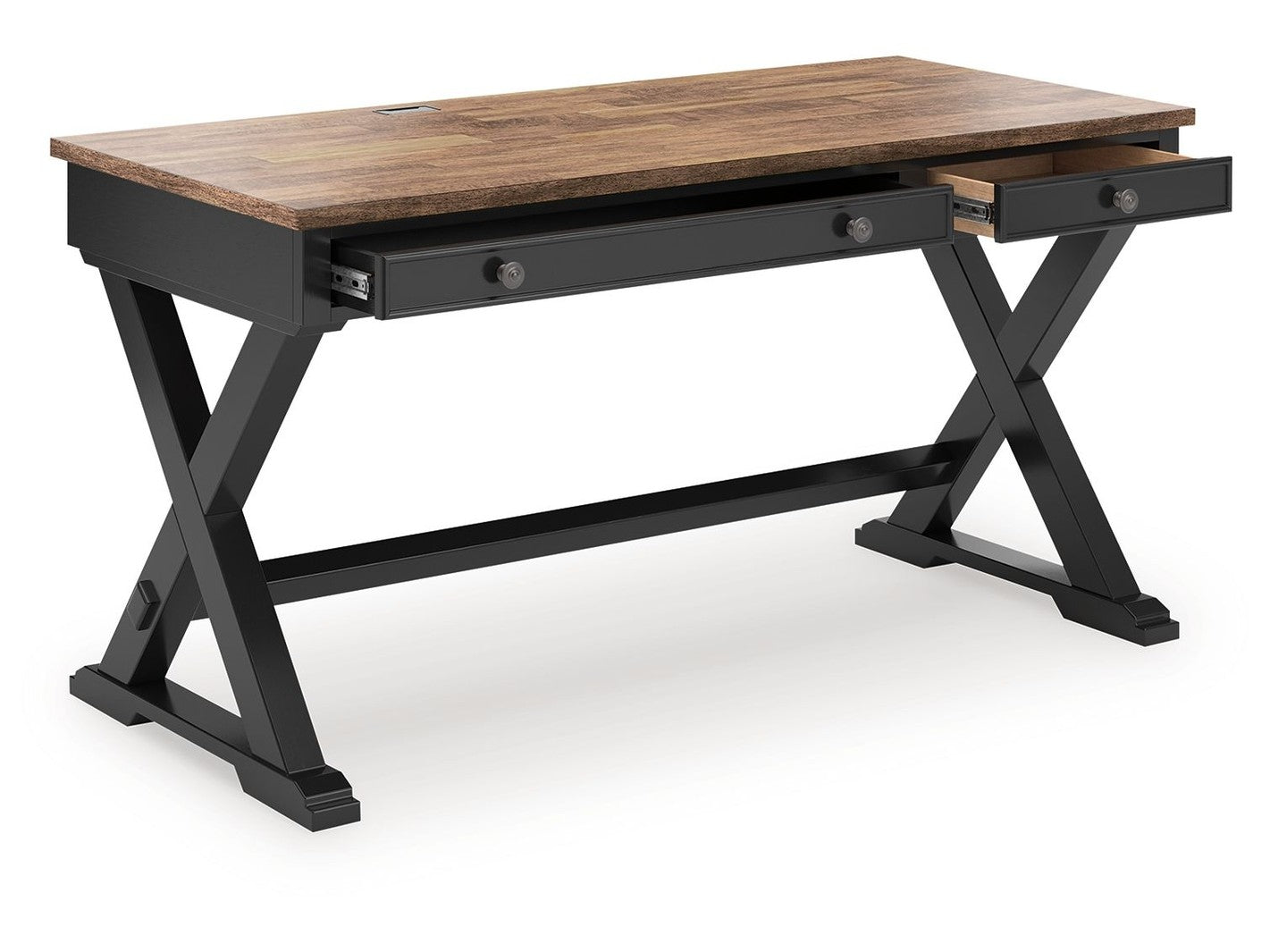 Wildenauer - Home Office Desk - Brown / Black